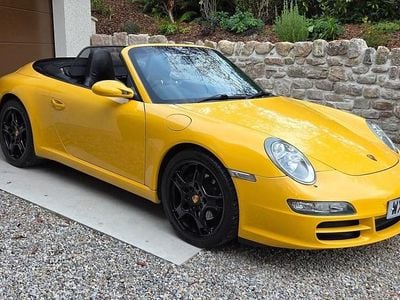 Used Porsche 911 2007 Yellow Cabriolet