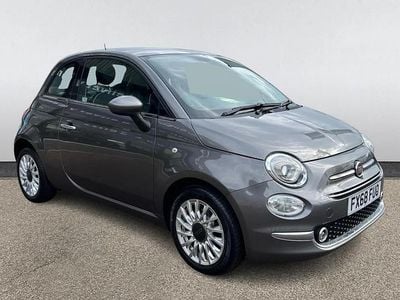 Used Fiat 500 Lounge 69 HP (50 kW) 2018 Grey Hatchback