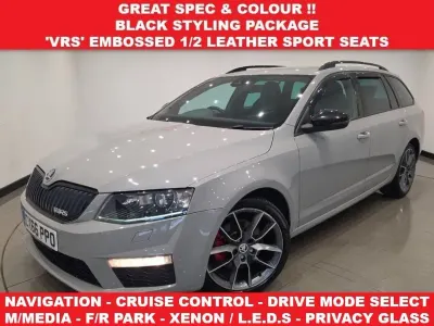 Used Skoda Octavia vRS 184 HP (135 kW) 2016 Grey Estate