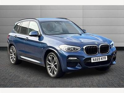 Phytonic blue Used 2019 BMW X3 M Sport SUV | £21,490 (Good price)