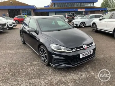 Used VW Golf VII GTD 150 HP (110 kW) 2018 Black Hatchback