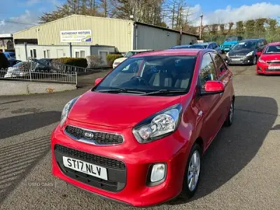 Second-hand Kia Picanto 84 CP (61 kW) 2017 Roșu Hatchback