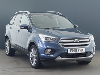 Used Ford Kuga Titanium 150 HP (110 kW) 2019 Blue SUV
