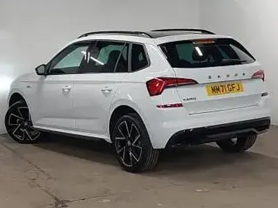 Used Skoda Kamiq Monte Carlo 150 HP (110 kW) 2021 White SUV