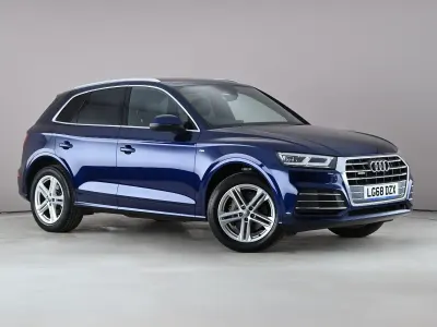 Used Audi Q5 S-Line 2018 Blue SUV