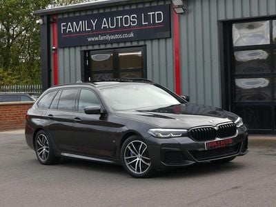 Grey Used 2021 BMW 530e M Sport Estate | £25,800 (Fair price)