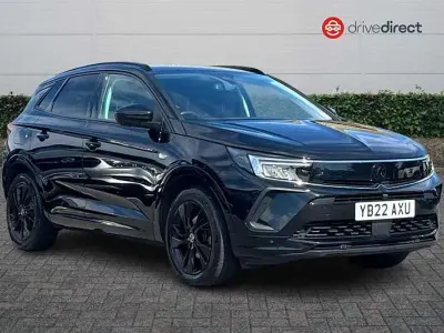 Used Vauxhall Grandland X GS Line 130 HP (95 kW) 2022 Black SUV