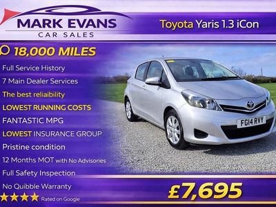 Used Toyota Yaris 2014 Silver Hatchback