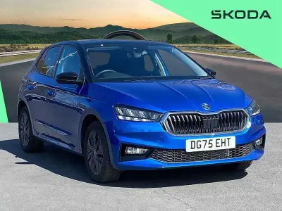 Used Skoda Fabia Design Edition 150 HP (110 kW) 2025 Blue Hatchback