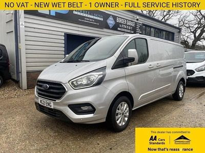 Silver Used 2021 Ford Transit Custom Limited Van | £12,990 (Good price)