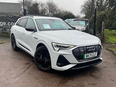 Used Audi e-tron Black Edition 230 kW (313 HP) 2021 White SUV