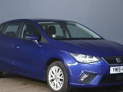 Used Seat Ibiza SE Technology 2019 Blue Hatchback
