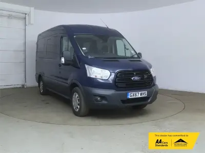 Begagnad Ford Transit Trend 123 HK (90 kW) 2017 Blå