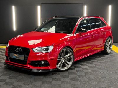 Used Audi A3 S-Line 2014 Red Hatchback