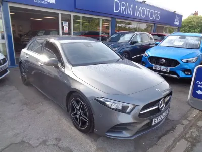 Used Mercedes A200 AMG line 160 HP (117 kW) 2022 Grey Hatchback