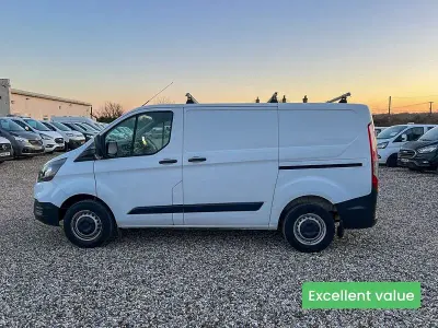 Begagnad Ford Transit Custom 105 HK (77 kW) 2018 Vit Van