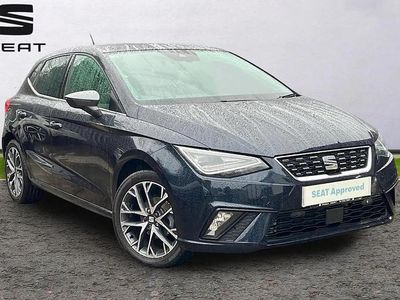 Used Seat Ibiza XCELLENCE Lux 94 HP (69 kW) 2022 Blue Hatchback