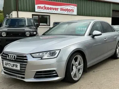 Used Audi A4 2017 Silver Sedan