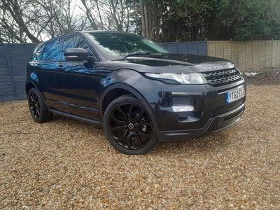Black Used 2012 Land Rover Range Rover evoque Dynamic SUV | £7,495
