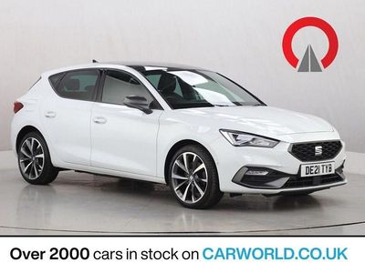 Used Seat Leon FR Sport 204 HP (150 kW) 2021 White Hatchback