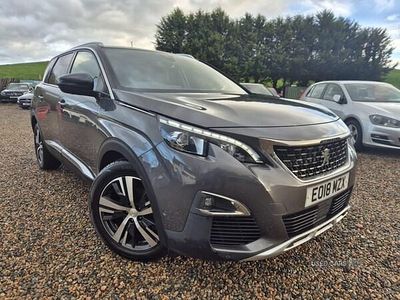 Grey Used 2018 Peugeot 5008 GT-line Hatchback | £16,450 (Fair price)