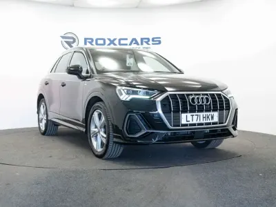 Used Audi Q3 S-Line 150 HP (110 kW) 2021 Black SUV