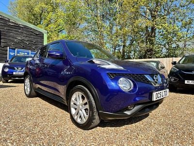 Używany Nissan Juke N-Connecta 2017 Niebieski SUV