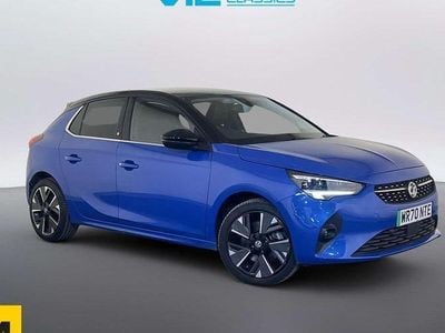 Used Vauxhall Corsa-e Elite 100 kW (136 HP) 2020 Blue Hatchback