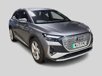 Second-hand Audi Q4 e-tron S-Line 150 kW (204 CP) 2021 Gri SUV