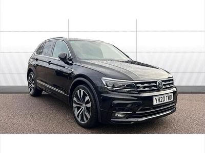 Used VW Tiguan R-line 150 HP (110 kW) 2020 Black SUV
