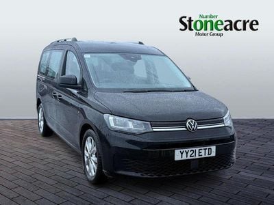 Used VW Caddy Maxi Life 122 HP (89 kW) 2021 Black MPV
