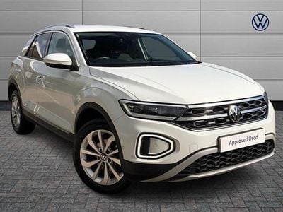 White Used 2023 VW T-Roc Style SUV | £19,490 (Fair price)