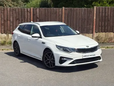 Used Kia Optima 136 HP (100 kW) 2019 White Estate