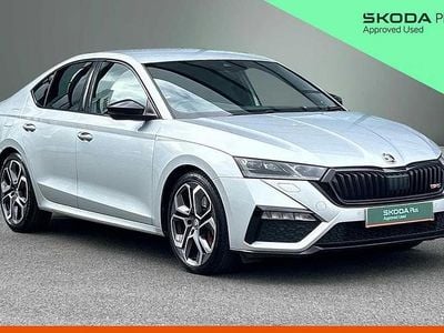 Used Skoda Octavia vRS 245 HP (180 kW) 2023 Brilliant silver metallic Hatchback