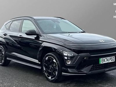Black Used 2024 Hyundai Kona N Line SUV | £24,261 (A bit pricey)