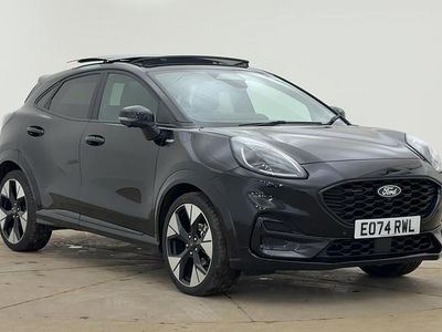 Black Used 2024 Ford Puma ST-Line X SUV | £24,495