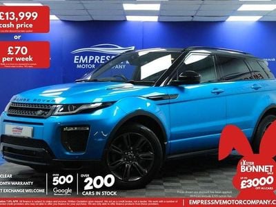 Used Land Rover Range Rover evoque Landmark 180 HP (132 kW) 2019 Blue Estate
