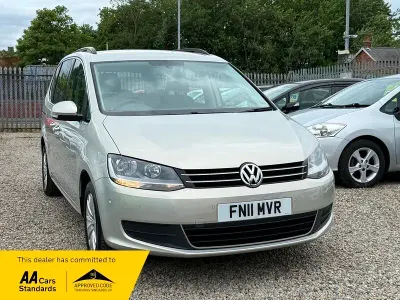 Used VW Sharan SE 140 HP (102 kW) 2011 Silver MPV
