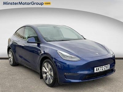 Used Tesla Model Y Long Range AWD 378 kW (514 HP) 2022 Blue SUV