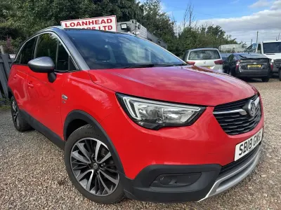 Used Vauxhall Crossland X Elite 81 HP (59 kW) 2018 Red SUV