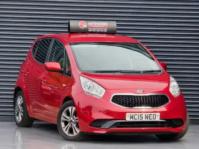 Used Kia Venga 90 HP (66 kW) 2015 Red Hatchback
