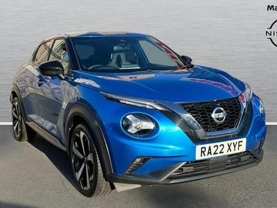 Used Nissan Juke Tekna 114 HP (83 kW) 2022 Blue SUV