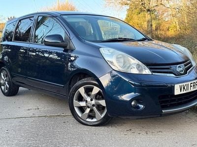 Used Nissan Note N-TEC 88 HP (64 kW) 2011 Blue Hatchback