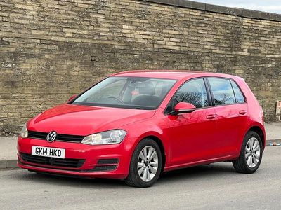 Used VW Golf VII SE 2014 Red Hatchback