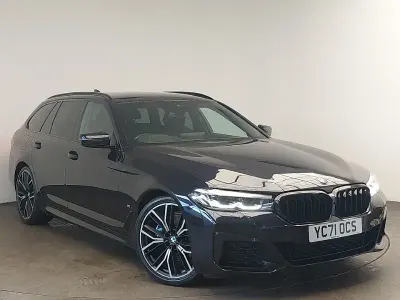 Used BMW 520 M Sport 190 HP (139 kW) 2021 Black Estate