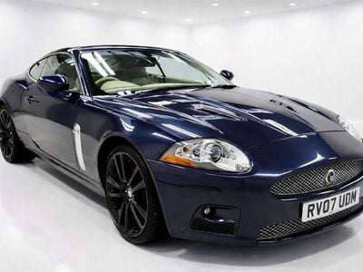 Used Jaguar XKR Supercharged 420 HP (308 kW) 2007 Blue Coupe