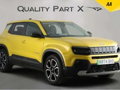 Used Jeep Avenger EV Summit 114 kW (156 HP) 2025 Yellow SUV