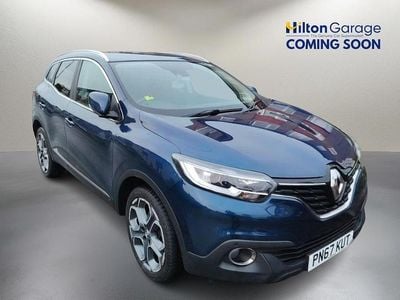 Blue Used 2017 Renault Kadjar Dynamique SUV | £7,950 (Fair price)