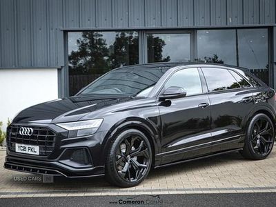 Black Used 2021 Audi Q8 S-Line SUV | £41,945 (A bit pricey)