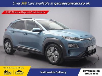 Second-hand Hyundai Kona Premium 100 kW (136 CP) 2020 Albastru SUV